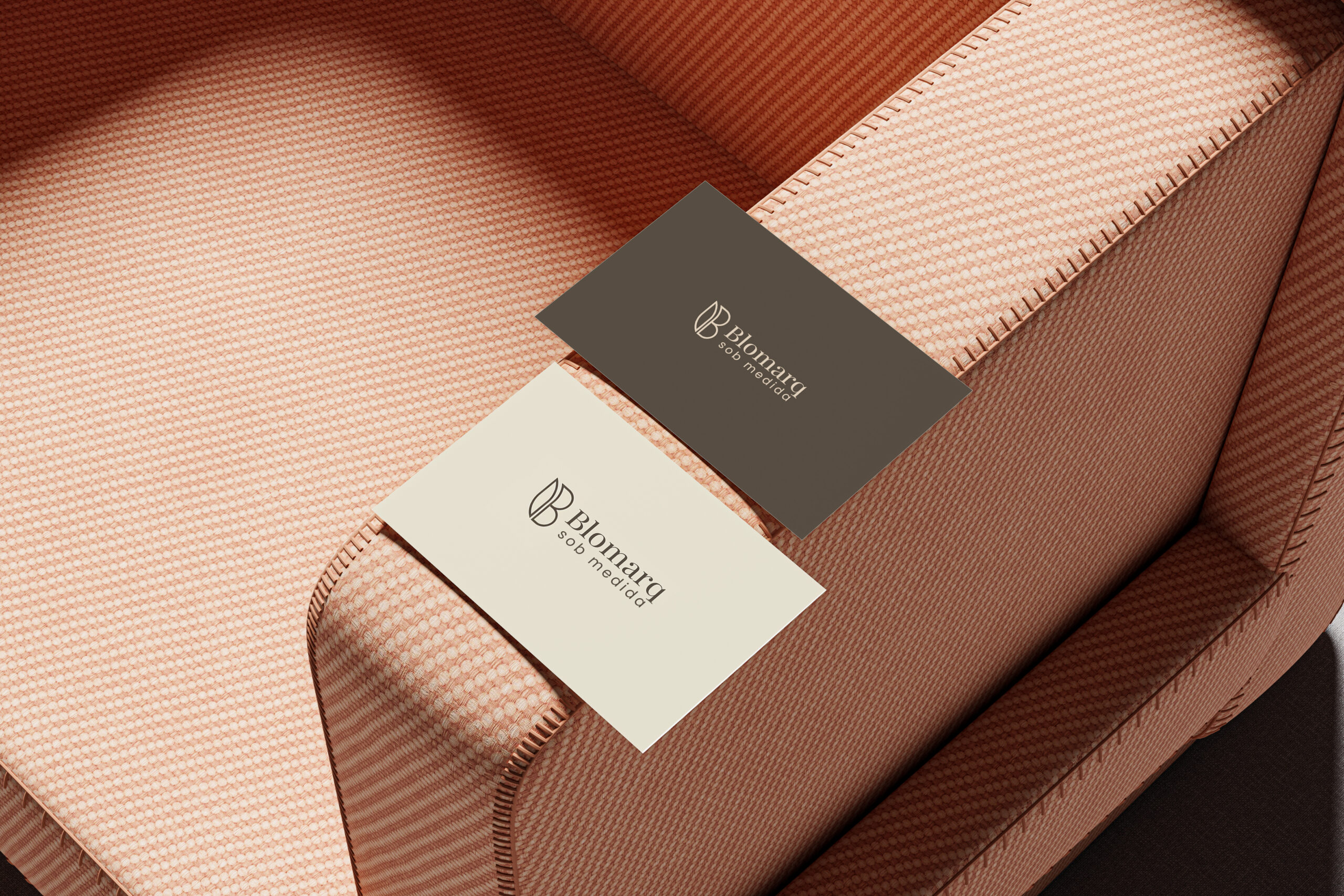 Mockup Cartão de Visitas (Verso)