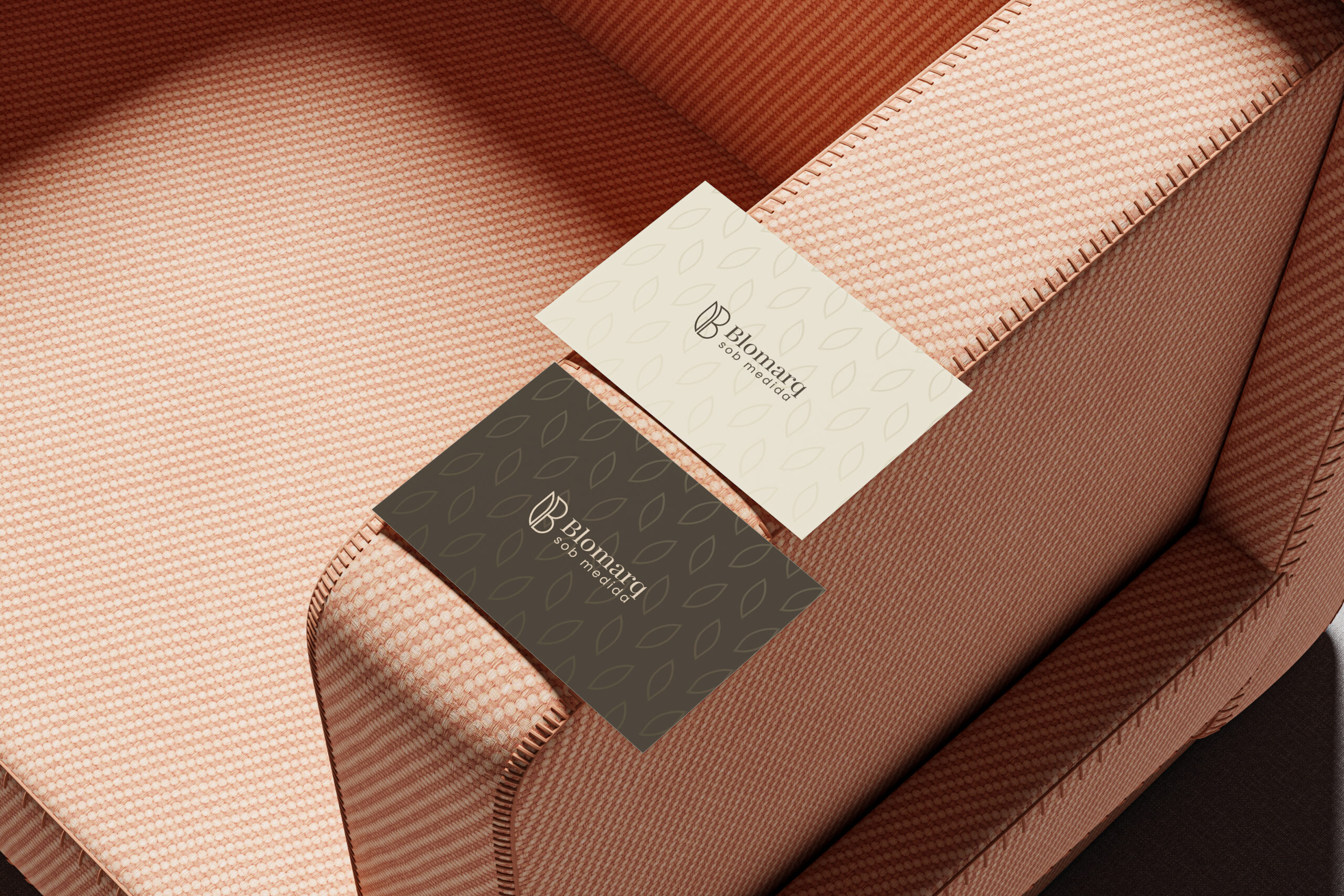 Mockup Cartão de Visitas Blomarq